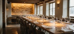 Mesa de restaurante La Junquera