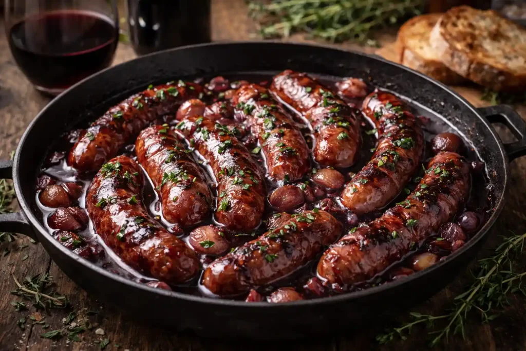 Longaniza al vino tinto